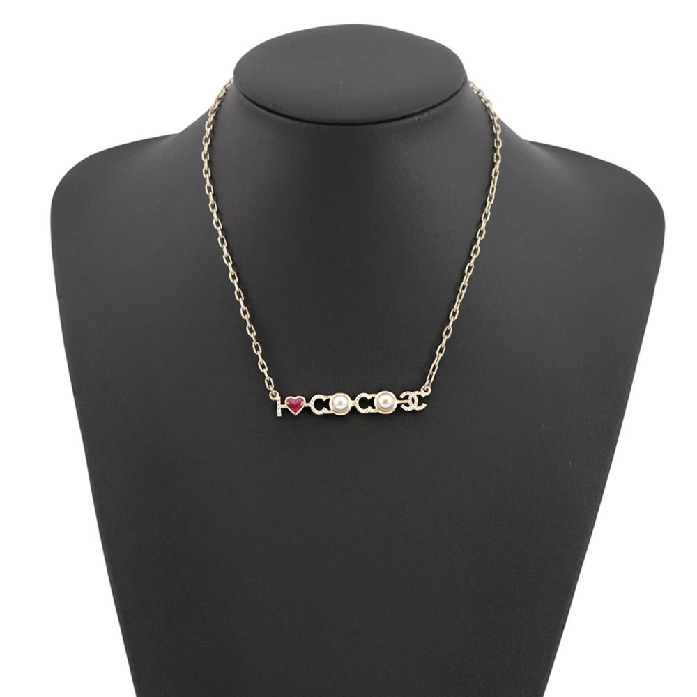 CHANEL Authentic Pearl Logo Necklace - Picture 4 of 11